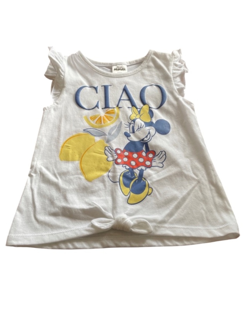 Girls Disney 4T Minnie Graphic Ruffle Sleeve Set - Picture 2 of 9